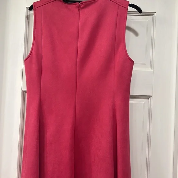 DKNY faux suede dress Pink - Picture 5 of 8